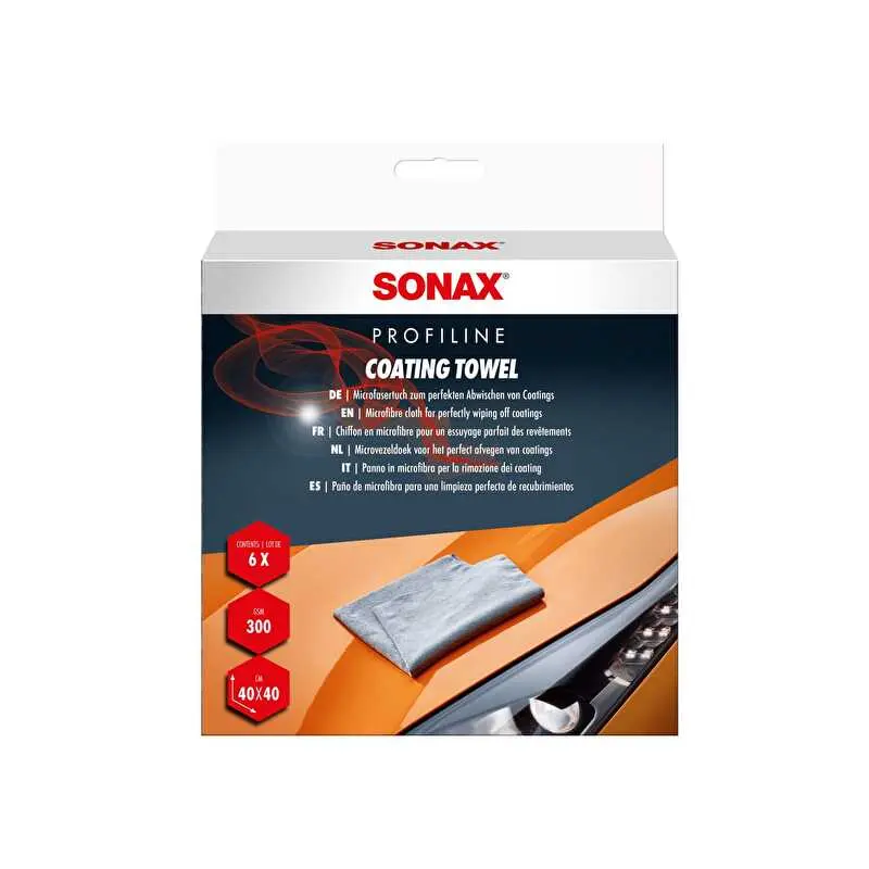 SONAX Coating Towel - Lavete din microfibră (6 buc) foto 1